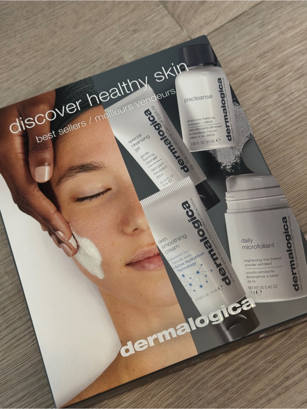 dermalogica White and Gray Skincare Cleanse & Exfoliate Set